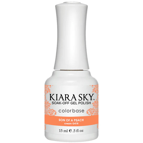 KIARA SKY Gel Polish SON OF A PEACH G418