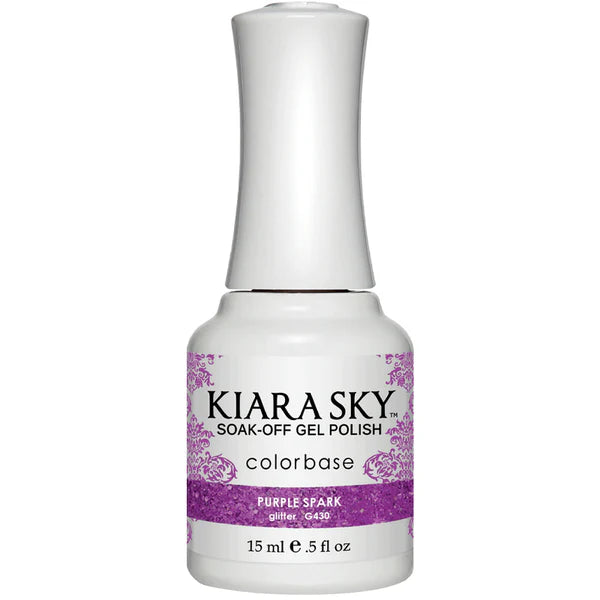 KIARA SKY Gel Polish PURPLE SPARK G430