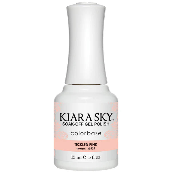 KIARA SKY Gel Polish TICKLED PINK G523