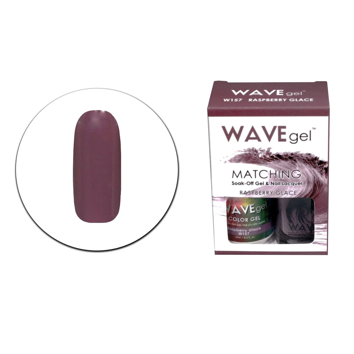 WAVEGEL MATCHING W157 RASPBERRY GLACE