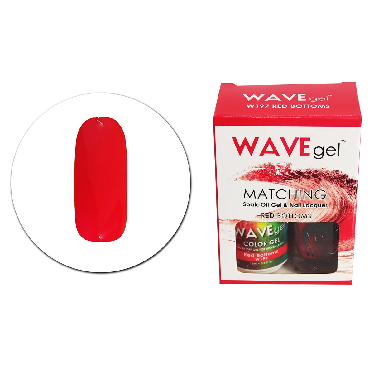 WAVEGEL MATCHING W197 RED BOTTOMS