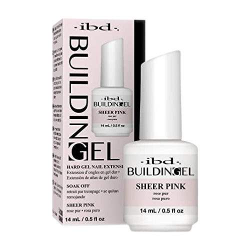 IBD Building Gel Sheer Pink 0.5oz