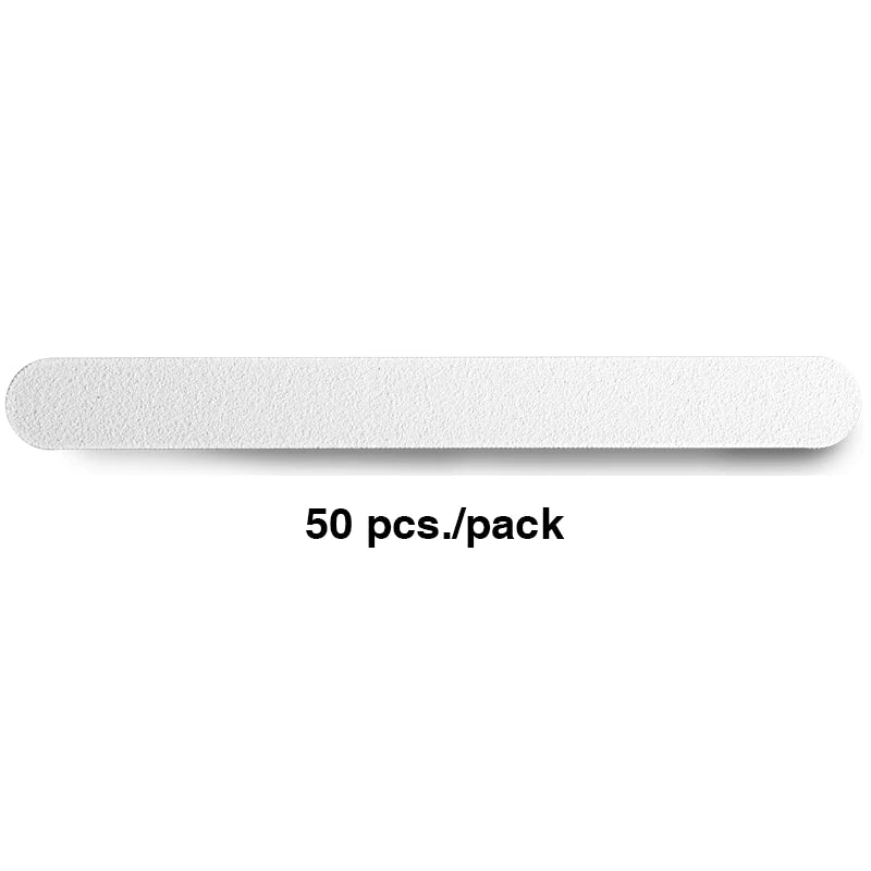 Premium Nail File 100/100 White 50pcs /pack