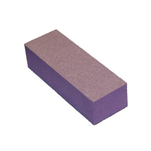 Nail Buffer 3 Way Purple/White Foam( 1 PC)