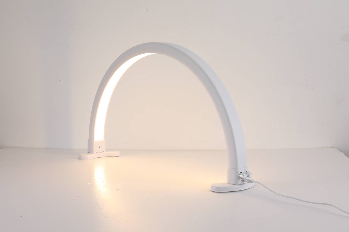 Nail Half Moon Lamp (White)