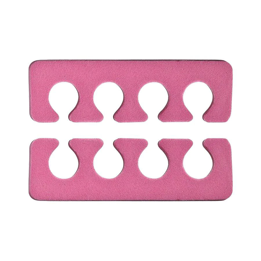 Toe Separators -4 holes, Foam 100 pairs/bag Multi colors