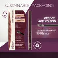 blinc Eyebrow Mousse  CRUELTY-FREE • VEGAN • GLUTEN FREE • PARABEN FREE • FRAGRANCE FREE