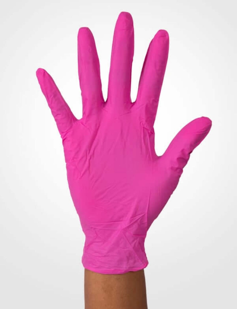 Aurelia-Blush Nitrile Gloves Box of 200 units