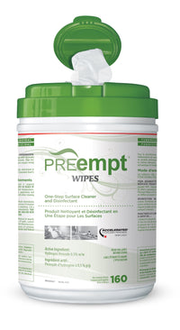 PREempt Wipes 160/sheets